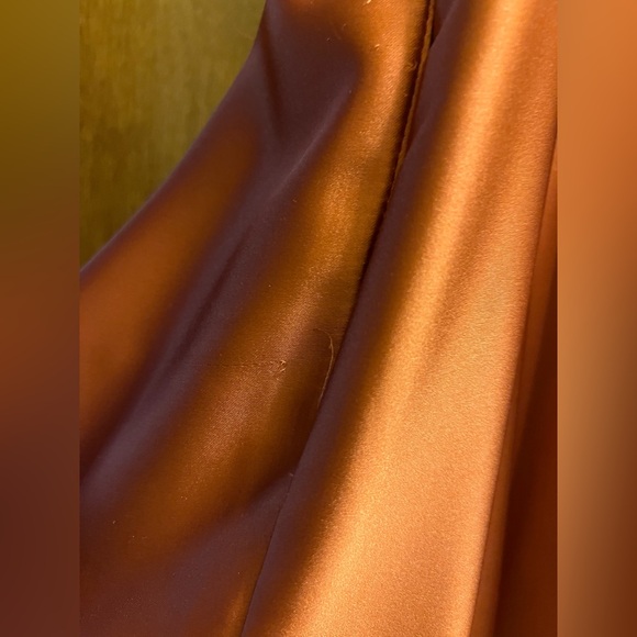 Burnt orange Homecoming dress - Picture 6 of 7